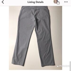 Lululemon City Sleek 5 Pocket 7/8 Pant Rhino Grey Size 8